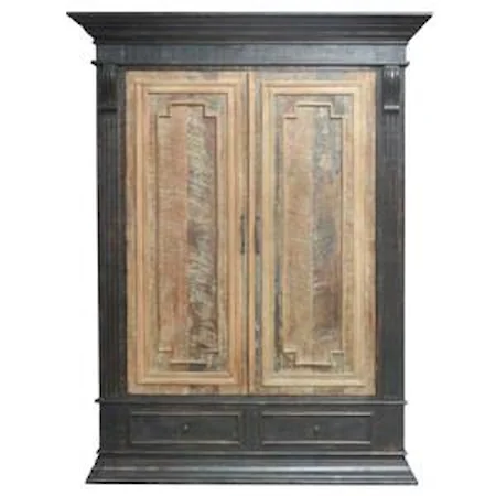 French Carved Armoire